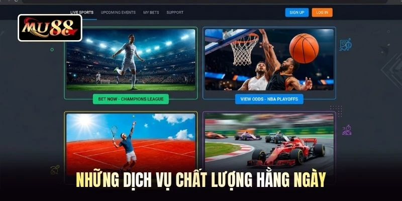 Những dịch vụ chất lượng hằng ngày