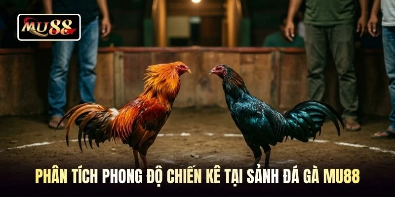 Phân tích phong độ chiến kê tại sảnh đá gà MU88