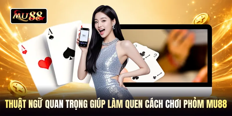 Thuật ngữ quan trọng giúp làm quen cách chơi phỏm MU88